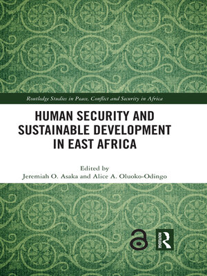 cover image of Human Security and Sustainable Development in East Africa